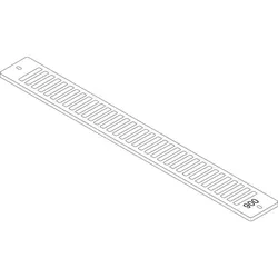 Aufsteckgitter 10/11-900 RAL9016 - 87183401090