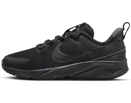 NIKE DX7614-002 Star Runner 4 NN (PS) Herren Black/Black-Black-Anthracite EU 28.5