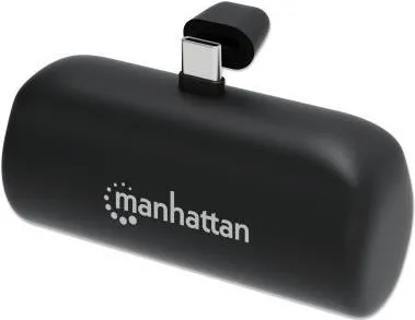 Produktbild Manhattan PD Powerbank 5000mAh Typ-C St. 20W schwarz (102612)