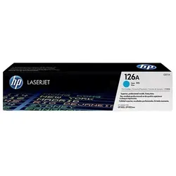 Original HP Toner 126A CE311A - Cyan LaserJet Pro CP 1021/1025/1028, hohe Kapazität von 1.000 Seiten für brillante Ausdrucke