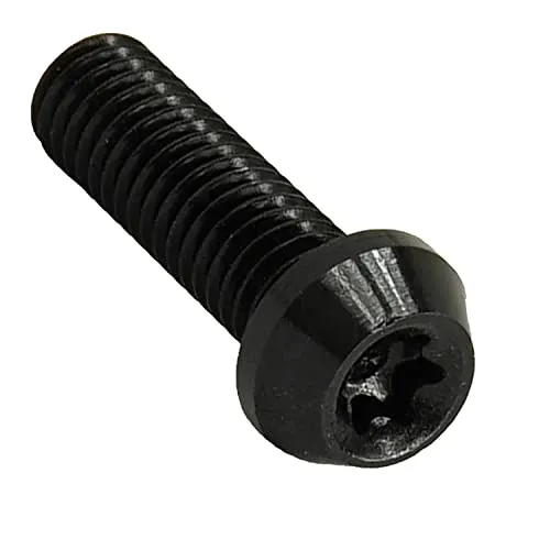 F26 Aluminium M5 Torx T25 Schraube 7075 Din 912 (schwarz, 20 Millimeter)