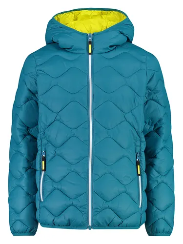 CMP Steppjacke in Blau, Größe 164 für Kinder - Funktionsjacke für Kinder mit Feel Warm Flock-Technologie, die Wärme und Atmungsaktivität bietet. Wasserabweisend, leicht und ideal für aktive Abenteuer.