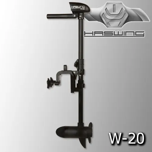 HASWING W-20 Elektro Außenborder 200W / 12V / 20lbs Aussenbordmotor Bootsmotor