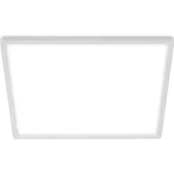 BRILONER LED Deckenlampe - Flaches LED Panel mit indirektem Licht - Moderne Deckenleuchte für Wohnzimmer und Küchen, flach mit 2,9 cm Höhe. Neutralweiße Lichtfarbe (4.000 K) sorgt für eine angenehme Arbeitsatmosphäre und indirekte Beleuchtungseffekte.