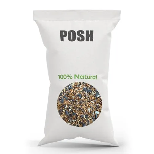 POSH Streufutter 5 kg, Vogelfutter Wildvogelfutter 4 Jahreszeiten Premium Mischung für Wildvögel
