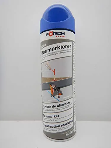 MARKIERUNGSSPRAY MARKIERUNG MARKIERSPRAY Farbe BLAU L200 360° VENTIL 500ML (1)