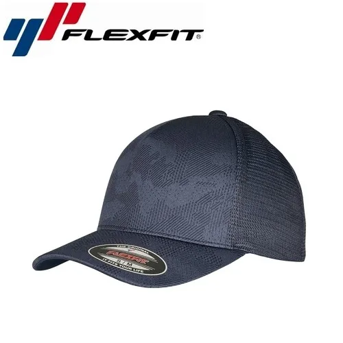 Flexfit Jaquard Camo Baseball Cap L/XL Navyblau