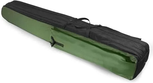 Aves-24 Rutentasche Angeltasche ANGELKOFFER 1, 2 oder 3 Fächer 80 bis 190cm Fishing Angeln Tasche (2 - Fächer, 150cm)