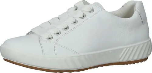 ARA Damen Avio Sneaker - Weiß, 37.5 EU Weit - Damen-Sneaker mit weichem Wechselfußbett aus Bamboo, ideal für höchsten Tragekomfort und gesunde Füße.