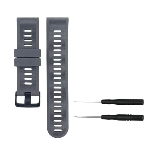 INF Armband Kompatibel mit Garmin Forerunner 945/935/Fenix 5, Uhrenarmband aus Silikon, Ersatzarmband für 22mm Breite, Weiches, langlebiges Sportarmband