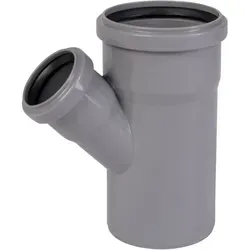 Ht Abzweig Mit Muffe Und Gummidichtungen Ht-rohr Dn 110/50 45° Htea