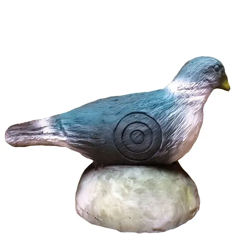 Leitold 3D Tier Taube - Zielscheibe für Bogensport - Zielscheibe für Bogensport, UV-resistenter Schaum für hohe Haltbarkeit, ideal für Winterparcours, überzeugt durch leichtes Pfeileziehen und extreme Pfeil-Stoppwirkung.