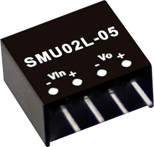 MEAN WELL SMU02N-05 DC/DC-Wandlermodul 400mA 2W Anzahl Ausgänge: 1 x Inhalt 1St.