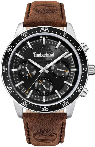 Timberland Multifunktionsuhr PARKMAN TDWGF0029002 - Herrenuhr mit Quarz-Antrieb, leuchtenden Zeigern und Big Date-Funktion, ideal für den Alltag und Wasserdichtigkeit bis 5 bar.