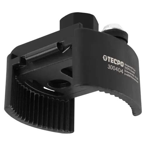 TECPO Universal Ölfilterschlüssel 60-80mm Ölfilterkappen Werkzeug Ölfilterspinne