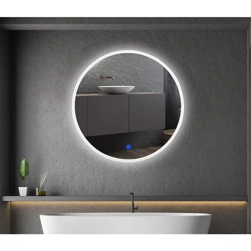 Produktbild Runder LED Badspiegel Ø50cm mit Touchschalter