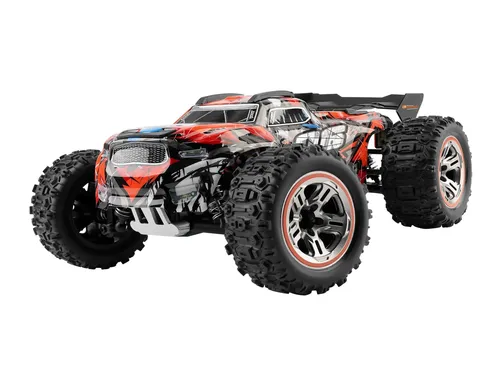 DF-Models DF-06 PRO Mini 1:18 Brushless Truck - RTR - RC-Modelle, 4WD Truck mit 5000kv Brushless Motor, bis zu 60 km/h, inkl. Handy-Halterung für Actionvideos und LED-Beleuchtung für nächtliche Fahrten.