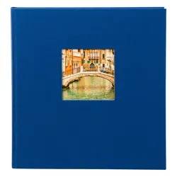 Goldbuch Fotoalbum Bella Vista Blau 27 895 30x31cm von Goldbuch