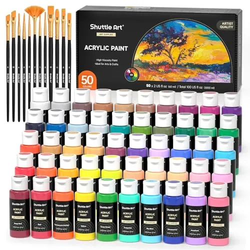 Shuttle Art Acrylfarben Set von Shuttle Art