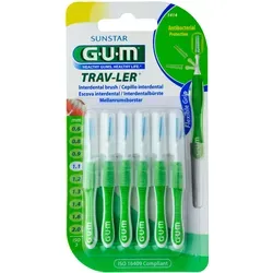 GUM Trav-Ler Interdentalbürsten ISO 3 grün 6 St von Gum