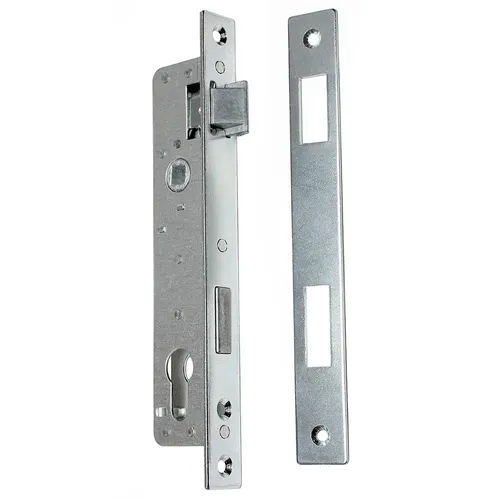 Einsteckschloss 90 /20 Rohrrahmenschloss Türschloss Links/Rechts Verzinkt für PZ