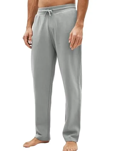 NEXT Herren Standard Jogginghose mit offenem Saum Helles Grau XL