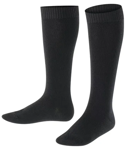 Falke Tagessocke Comfort Wool Kniestrümpfe (wärmende Merinowolle) schwarz Kinder - 1 Paar, Größe: 19-22