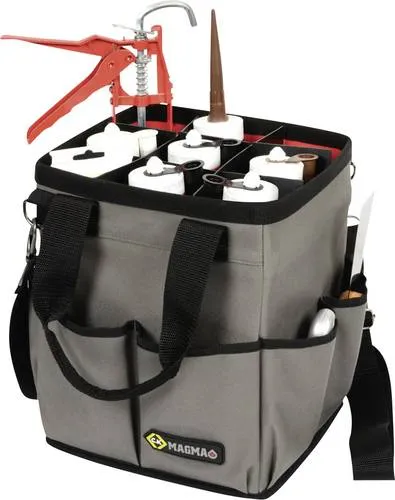 CK MA2637 - 3-in-1 Werkzeugtasche - Werkzeugkoffer/-Taschen mit einzigartigem 3-in-1 Design für maximale Flexibilität, flach zusammenfaltbar und mit 8 Außentaschen für einfachen Zugriff auf Werkzeuge.