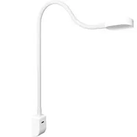 kalb I Ilios LED-Bettleuchte mit USB-C - USB-Lampe mit flexibler Arm und dimmbarer warmweißer Beleuchtung, ideal für individuelles Lesen und praktisches Aufladen von Geräten.