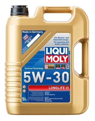Liqui Moly 20822 Longlife III 5W-30 Motoröl 5 Liter