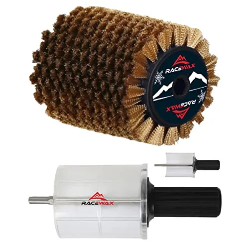RaceWax Roto Bürste Bürsten Set Kupfer/Bronze 120mm Rotorbürste Speed Brush Speed Stick Pro
