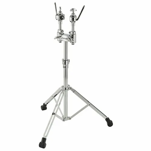Sonor DTS 4000 Double Tom Stand - Racks & Stative, stabiler Doppeltomständer mit neuem Gummifuß Design und flexiblem 
