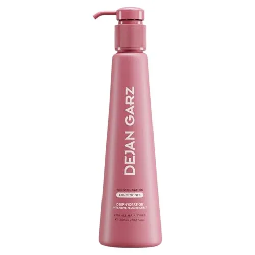 Produktbild Dejan Garz Feuchtigkeitsspendender Conditioner – The Foundation – Haarspühlung Damen für Frizz-Kontrolle & Geschmeidigkeit – Reichhaltige Haarpflege mit Argan- & Jojobaöl (300 ml)