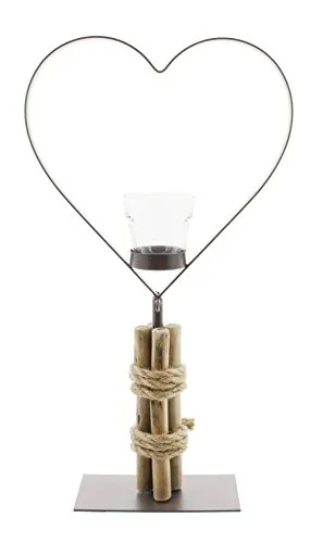 Teelichthalter Herz, romantisch