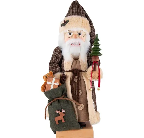 Christian Ulbricht Nussknacker Weihnachtsmann kariert