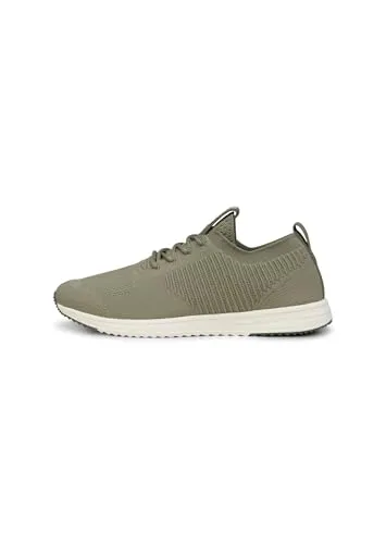 Marc O'Polo Sneaker sportlicher Schnürer Grün Gr. 44 - Hochwertiger Sneaker mit gut gepolsterter Decksohle und rutschhemmender Laufsohle. Ideal für sportliche Aktivitäten und den Alltag. Trendiger Look in Grün, perfekt für Herren.