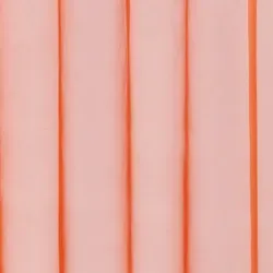 Bestlivings Dekoschal Noella mit Universalband Transparent 140x245cm, Farbe: orange - möhre