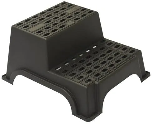 Milenco MGI 3797 Doppeltrittstufe in schwarz von Milenco