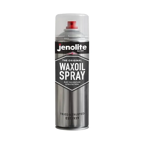 Produktbild JENOLITE Wachsöl | Unterbodenschutz Spray | KLAR | 500ml | Rostschutz für Unterböden von Autos, Transportern und Motorrädern | Hohlraumversiegelung Wachs für Auto Fahrgestell & Unterboden