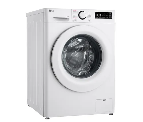LG D4R3009NSWW Waschtrockner - Waschtrockner mit 9 kg Wasch- und 6 kg Trockenkapazität, energieeffizient und ideal für platzsparende Lösungen in Ihrer Wohnung.