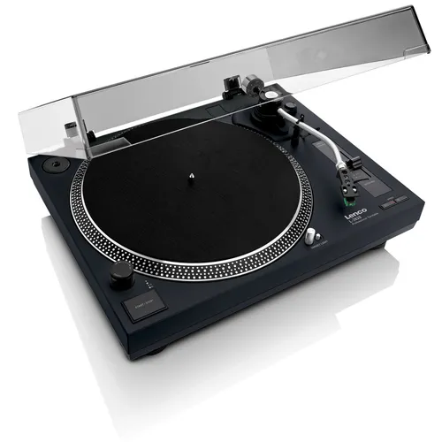 Lenco L-3828BK Plattenspieler schwarz von Lenco