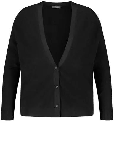 Samoon Strickjacke schwarz 50 von Samoon