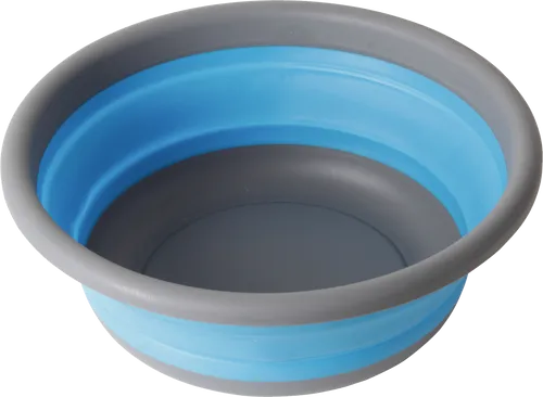 Brunner Spülschüssel IRIS FOLD-AWAY - Faltbare Waschschüssel aus robustem Kunststoff, ideal für Camping und Outdoor-Aktivitäten. Dank des Fold-Away Systems ist sie sehr kompakt und platzsparend transportierbar.