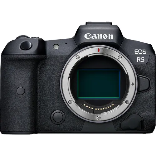 Canon EOS R5 MILC Body - 45 MP Vollformatkamera, 8K-Video und fortschrittliche Bildstabilisierung für kreative Profis und Tierfotografen