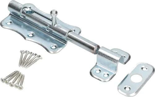 KOTARBAU® Türriegel 100 mm Grendelriegel Schlossriegel Verriegelung Schieberiegel Torriegel Möbelriegel Schubriegel Bolzenriegel