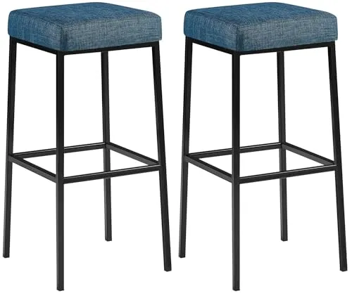 CLP Barhocker Montreal 2er Set in blau von CLP