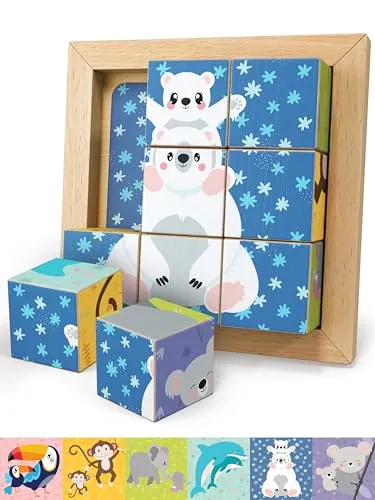 Holzsteckpuzzle von Merle Toys