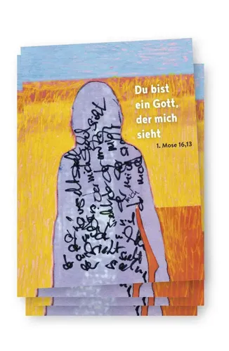Postkarte zur Jahreslosung 2023 - 10er-Pack | Inge Heinicke-Baldauf | Deutsch
