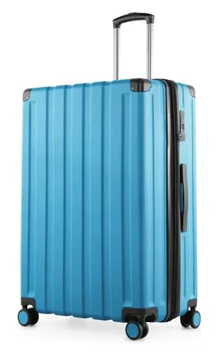 Hauptstadtkoffer Q-Damm - Großer Hartschalenkoffer mit 4 Rollen - Koffer für Check-In mit 6 cm Volumenerweiterung, 133 Liter Kapazität, TSA-Zahlenschloss für höchste Sicherheit und ergonomischen Transportkomfort.