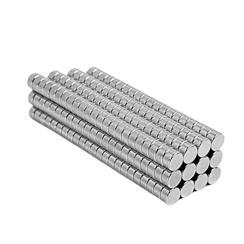 Strong Magnets Neodym Magnet - Rund 4 x 2 mm - 10 Stück - Extra stark, hält bis 350 g - Für Magnettafel, Kühlschrank, Whiteboard, Pinnwand, Büro